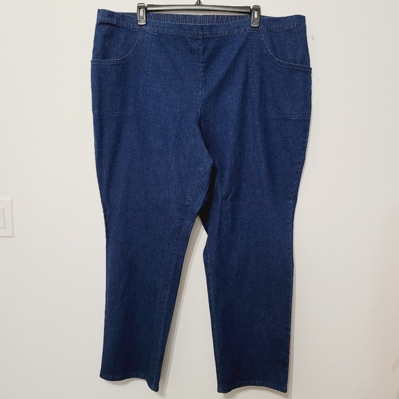 💕 Level Eight Plus Blue Jeans Size 4XL - Picture 1 of 9